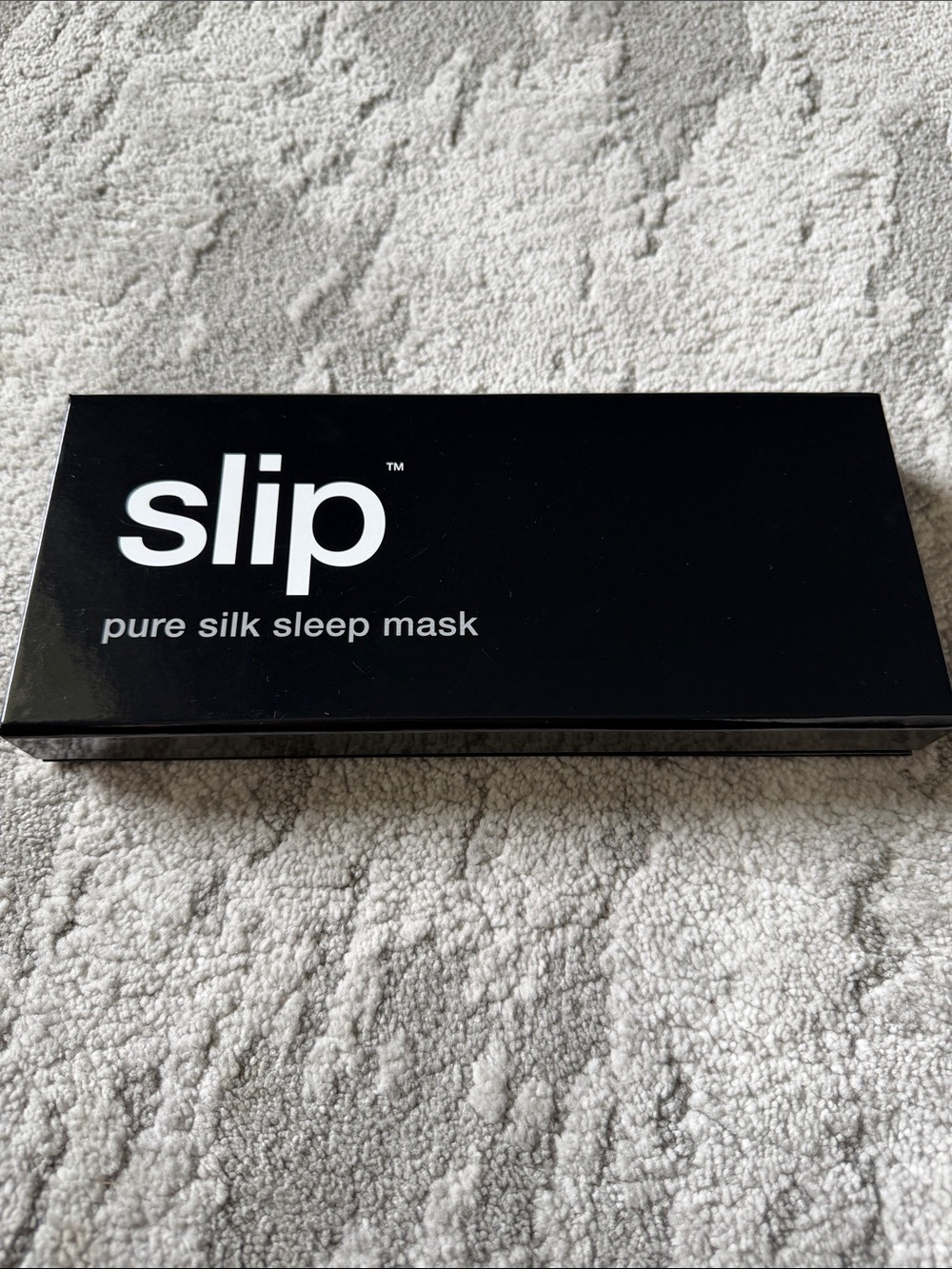 slip Pure Silk Sleep Mask — Black Box